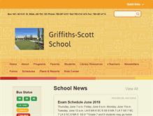 Tablet Screenshot of griffithsscott.ca